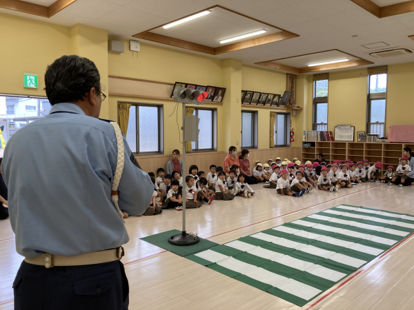 交通安全教室がありました