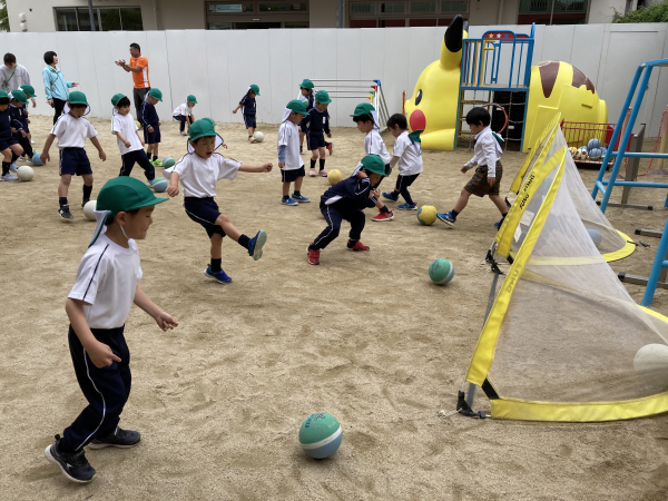 サッカー教室（年長組）