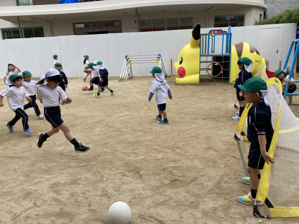 サッカー教室（年長組）