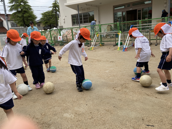 サッカー教室（年中組）