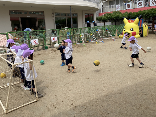 サッカー教室（年中組）