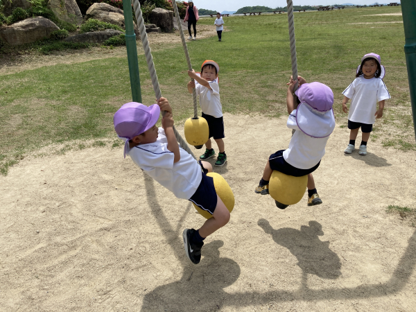 森林公園遠足に行ってきました。（年中組）