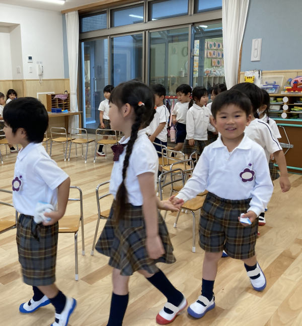 年中組 自分たちで決めた活動をしました。