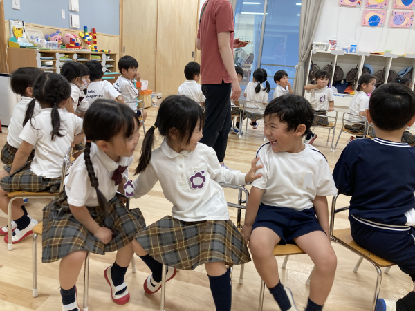 年中組 自分たちで決めた活動をしました。