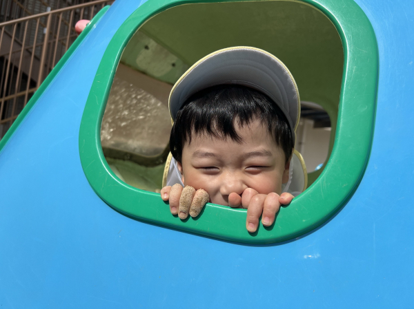 園庭あそびが気持ちの良い時期になりました！