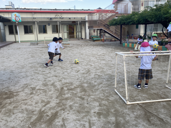 おひさまキッズ お外遊び楽しいね