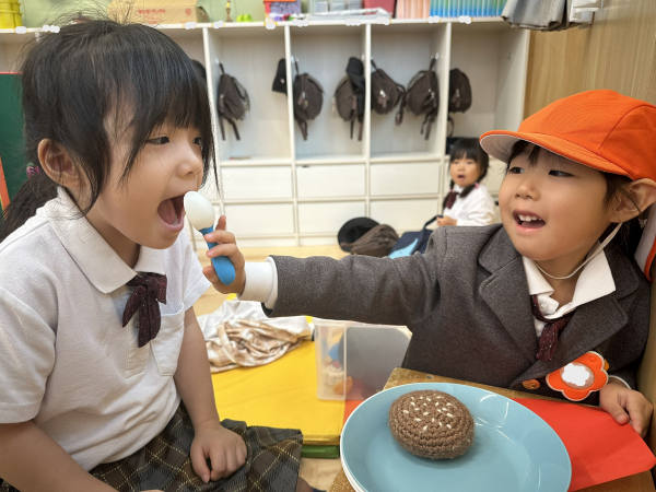 最近の自由遊びの様子(年中組)
