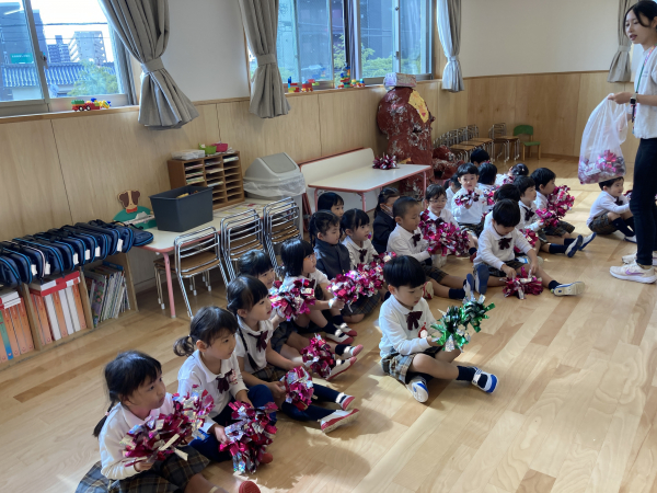 運動会のおどり楽しいよ!