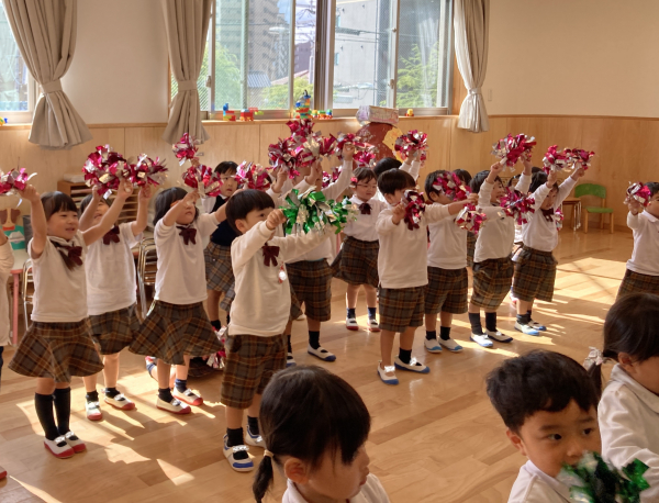 運動会のおどり楽しいよ!