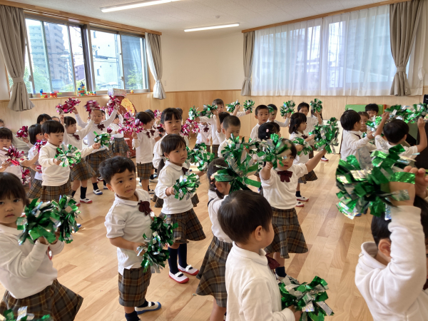 運動会のおどり楽しいよ!