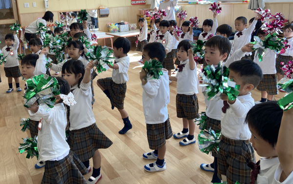 運動会のおどり楽しいよ!