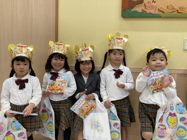 １０月のお誕生日会がありました