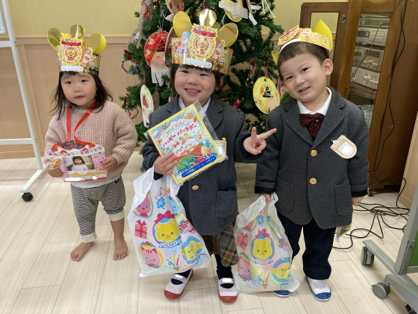 １２月のお誕生日会がありました