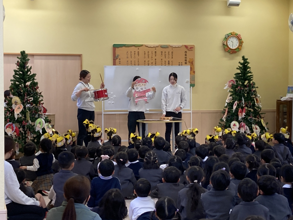 １２月のお誕生日会がありました