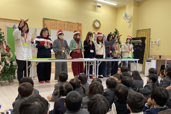 クリスマス会がありました