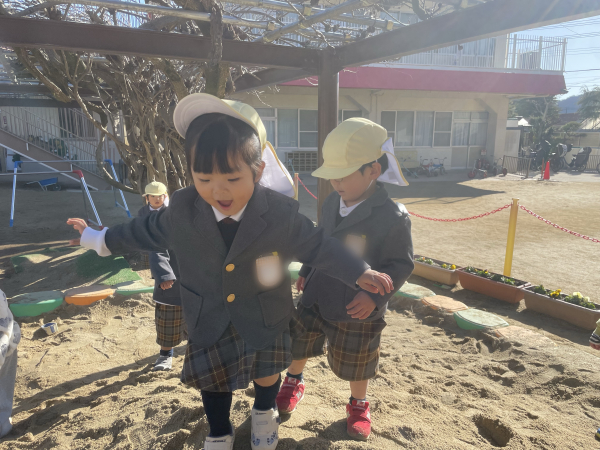 できた！の笑顔