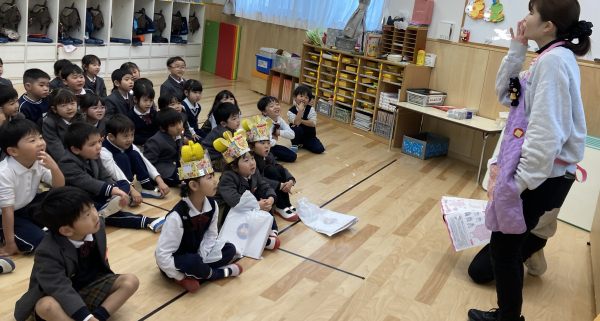 １月のお誕生日会がありました！