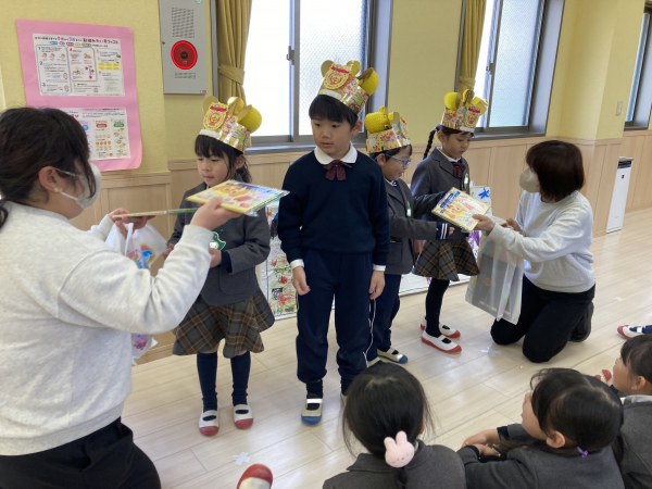 １月のお誕生日会がありました！