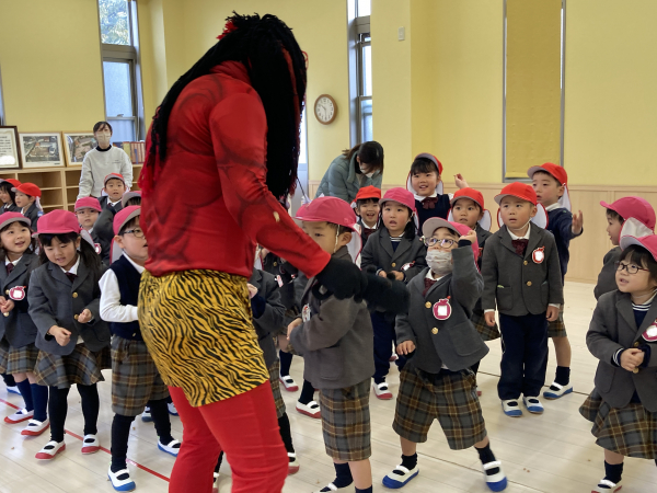 豆まきをしました！