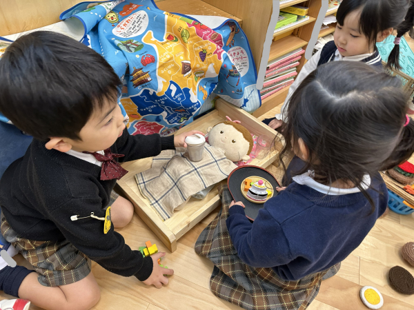 年中組　お部屋遊びをしたよ！