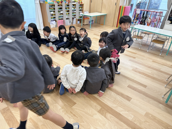 年中組　お部屋遊びをしたよ！