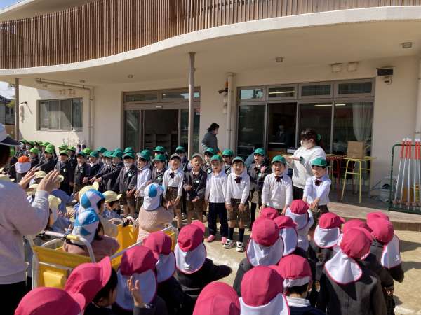 年長組さんとのお別れ会